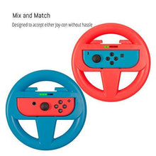 
                        
                          画像をギャラリービューアに読み込む, Steering wheels for Nintendo switch joycons and Mario Kart parties &amp; tournaments TWIN PACK - JOY2ESpree
                        
                      