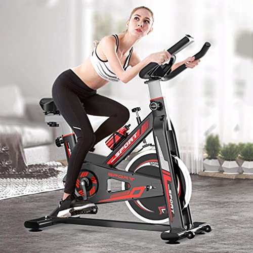 Haiwae Indoor Cycling Bike Sport Bike Indoor Sport Bike Stationary Professional Exercise Cycling Bike for Home Cardio Gym Workout US in Stock - JOY2ESpree