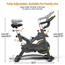 
                        
                          將圖片載入圖庫檢視器 Cyclace Exercise Bike Stationary 330 Lbs Weight Capacity- Indoor Cycling Bike with Comfortable Seat Cushion, Tablet Holder and LCD Monitor - JOY2ESpree
                        
                      