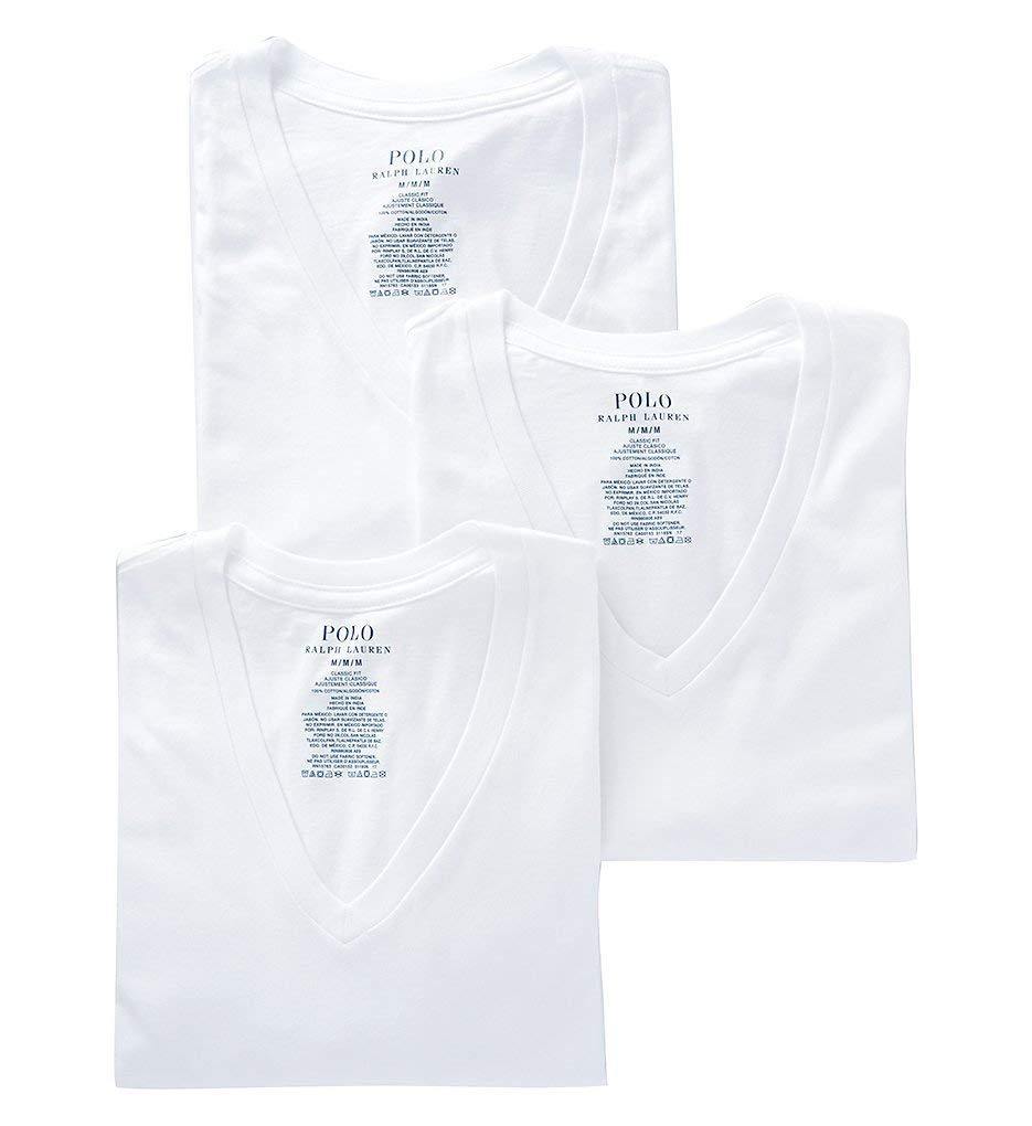 Polo Ralph Lauren Men's Classic Fit w/Wicking 3-Pack V-Necks