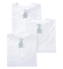 
                        
                          Cargar imagen en el visor de la galería, Polo Ralph Lauren Men's Classic Fit w/Wicking 3-Pack V-Necks
                        
                      