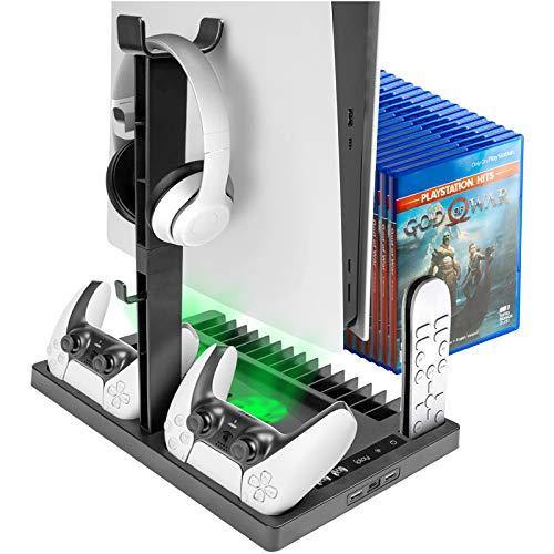 PS5 Stand Cooling Fan Station for Playstation 5/PS5 Digital Edition - JOY2ESpree