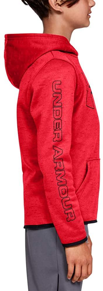 Under Armour Boys' Fleece Branded Hoodie