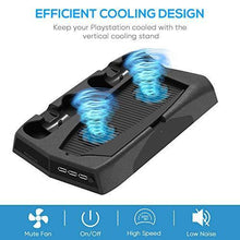 
                        
                          Muat gambar ke penampil Galeri, Vertical Stand for Playstation 5 with Cooling Fan Charging Station - JOY2ESpree
                        
                      