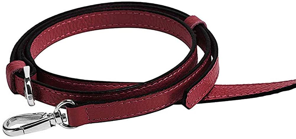 LIVE UP Full Grain Leather Adjustable Replacement Strap Cross Body Bag Purse, 43-51 Inch