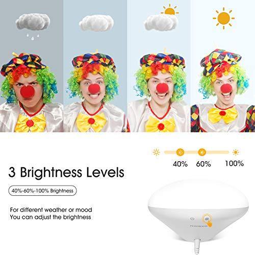 Miroco Light Therapy Lamp, UV-Free 10000 Lux LED Bright White Therapy Light