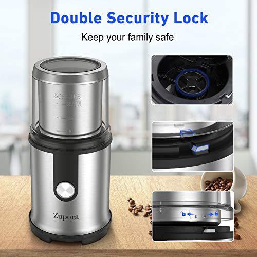 Electric Coffee Grinder,300W Detachable Spice Grinder - JOY2ESpree