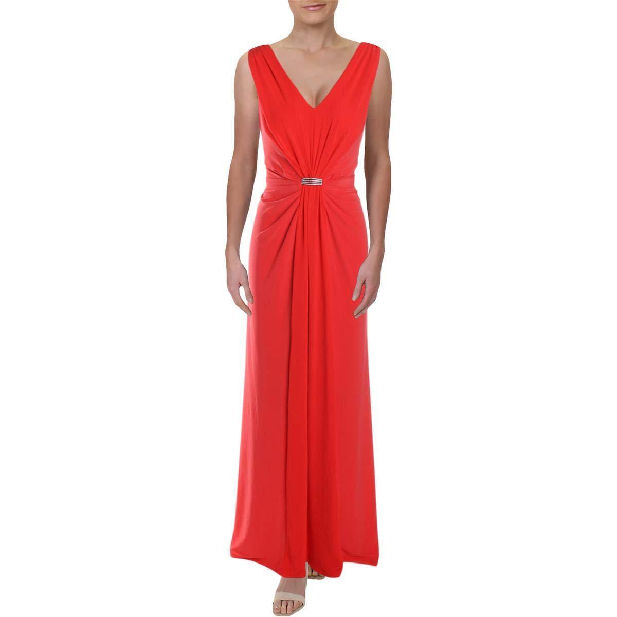 Ralph Lauren Ruched Jersey Gown - JOY2ESpree