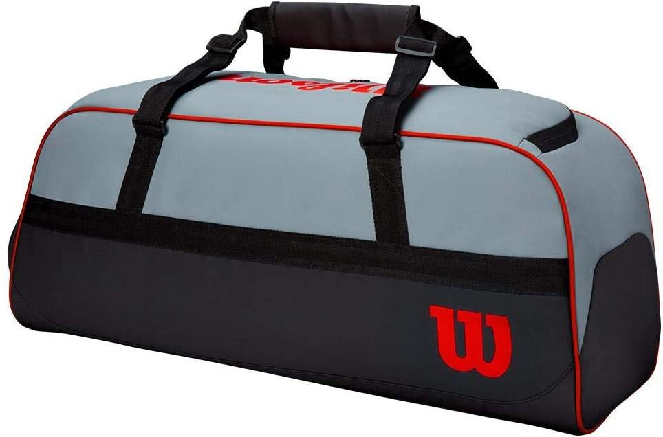 Wilson Sporting Goods Tennis Bag, Black/Blue/Silver, OSFA - JOY2ESpree