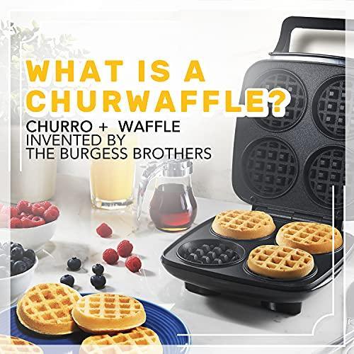 Burgess Brothers ChurWaffle Maker · Specialty Waffle Maker · Makes 4 Waffles at a Time. - JOY2ESpree