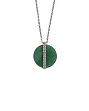 
                        
                          Muat gambar ke penampil Galeri, Swarovski Crystal Disk Plated Necklace - JOY2ESpree
                        
                      