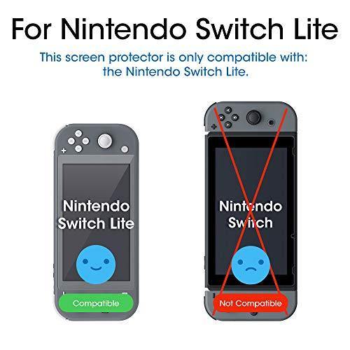 amFilm Tempered Glass Screen Protector for Nintendo Switch Lite 2019 (3-Pack) - JOY2ESpree