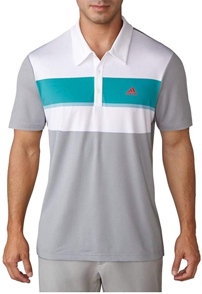 adidas Golf Men's Climacool Engineered Block Polo - JOY2ESpree