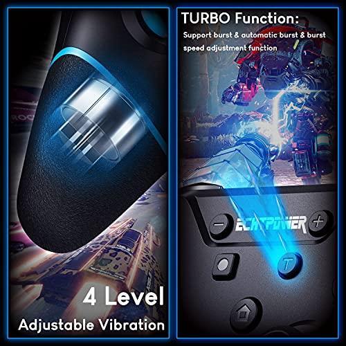 [2021 New Version] Wireless Switch Pro Controller with 4 Additional Buttons ECHTPower Remote Game Controller - JOY2ESpree