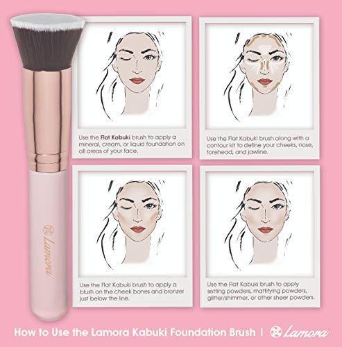 Foundation Makeup Brush Flat Top Kabuki for Face