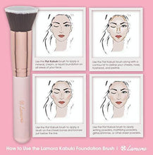 
                        
                          Load image into Gallery viewer, Foundation Makeup Brush Flat Top Kabuki for Face
                        
                      