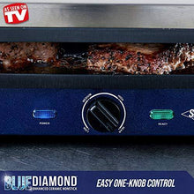 
                        
                          गैलरी व्यूवर में इमेज लोड करें, Blue Diamond Cookware Sizzle Griddle Ceramic Nonstick Electric Griddle - JOY2ESpree
                        
                      