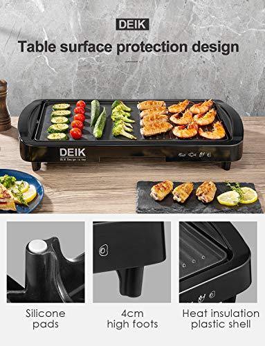 Deik Electric Griddle, 11" x 21", Nonstick 1600W Pancake Griddle - JOY2ESpree