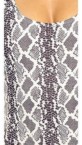 Zimmermann Snake Print Scoop One Piece Swimsuit