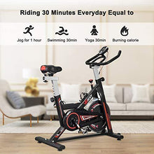 
                        
                          Cargar imagen en el visor de la galería, VIGBODY Stationary Bike Exercise Bike Belt Drive Indoor Cycling Bike for Home Cardio Workout Bike Heavy Duty Flywheel Bicycles - JOY2ESpree
                        
                      