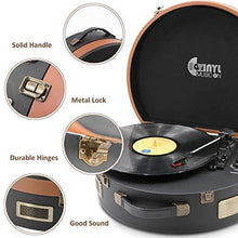 
                        
                          画像をギャラリービューアに読み込む, Bluetooth Record Player 3 Speed Craftmanship Turntable with Built-in Premium Speakers Support USB Playback/Recording (Black)… - JOY2ESpree
                        
                      