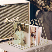 
                        
                          गैलरी व्यूवर में इमेज लोड करें, 9 Slot Vinyl Record Stand Holder, Desktop Album Storage Rack - JOY2ESpree
                        
                      