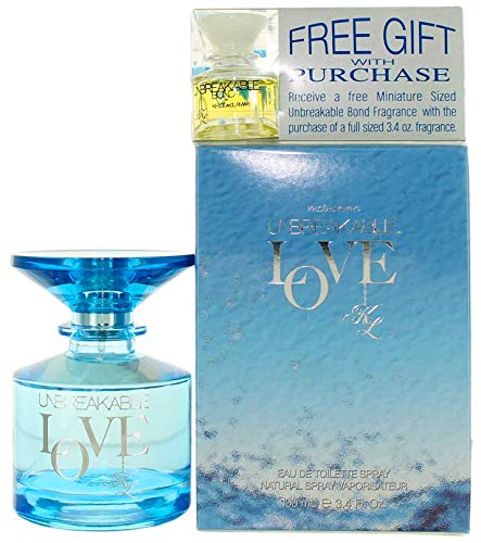 Unbreakable love By Khloe & Lamar For Women Set: Eau De Parfum 3.4oz + Eau De Parfum 0.25oz
