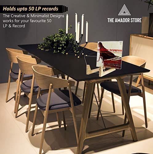 The Amador's Store Vinyl LP Record Rack 50-55 LP storage Stand Holder - JOY2ESpree