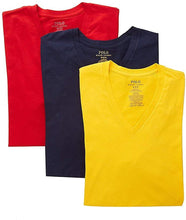 
                        
                          Cargar imagen en el visor de la galería, Polo Ralph Lauren Men's Classic Fit w/Wicking 3-Pack V-Necks
                        
                      