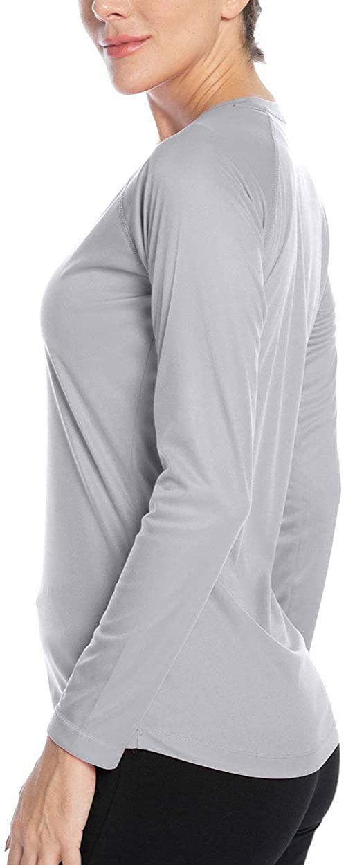 Women's UPF 50+ Sun Protection Hiking Shirts Long Sleeve Quick Dry Rashguard Athletic Running Fishing Shirts - JOY2ESpree