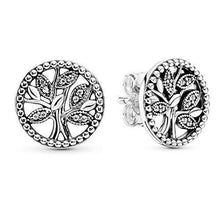 
                        
                          画像をギャラリービューアに読み込む, Pandora Jewelry Sparkling Family Tree Stud Cubic Zirconia Earrings in Sterling Silver - JOY2ESpree
                        
                      