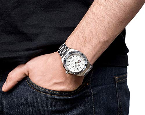 Tag Heuer Aquaracer Chronograph Silver Opalin Dial Stainless Steel Mens Watch WAY111Y.BA0928