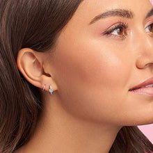 
                        
                          Load image into Gallery viewer, Pandora Rose Alluring Hearts Hoop Earrings - JOY2ESpree
                        
                      