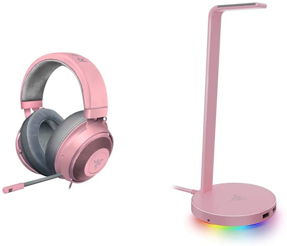 Razer Kraken Gaming Headset: Lightweight Aluminum Frame, Retractable Noise Isolating Microphone - JOY2ESpree