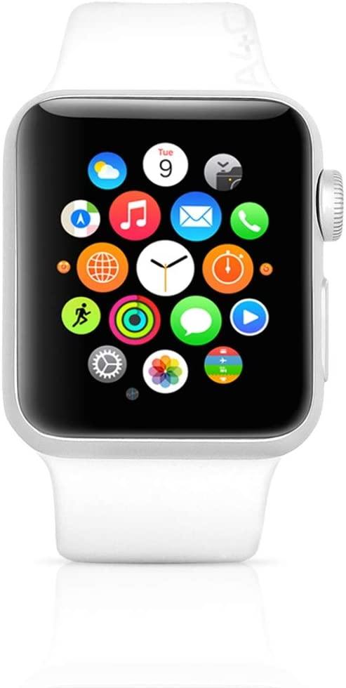 Apple Watch Series 3 (GPS + Cellular, 38MM) - Space Gray Aluminum Case with Black Sport Band (Renewed) - JOY2ESpree