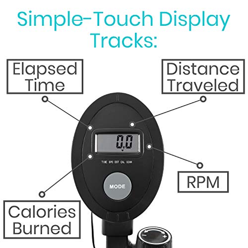 Vive Folding Exercise Bike (App Included) - Upright X Stationary Cycle Machine - JOY2ESpree