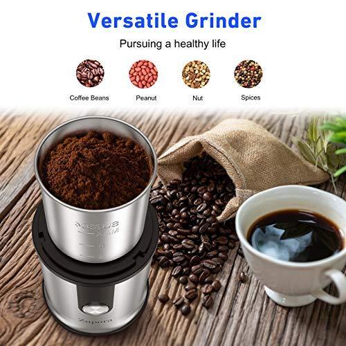 Electric Coffee Grinder,300W Detachable Spice Grinder - JOY2ESpree