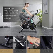 
                        
                          Load image into Gallery viewer, RHYTHM FUN Exercise Bike Indoor Cycling Bike Stationary Bikes Super Quiet Resistance Exercise Bike - JOY2ESpree
                        
                      