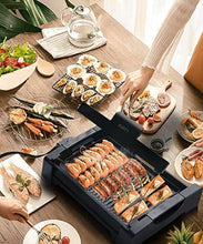 
                        
                          Cargar imagen en el visor de la galería, Luby Griddle with Removable Glass Lid &amp; Drip Tray,Non-Stick Cooking Surface &amp; Adjustable Temperature Knob,Indoor Outdoor Used, Dishwasher Safe, Black - JOY2ESpree
                        
                      