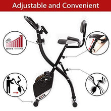 
                        
                          將圖片載入圖庫檢視器 EXIA Folding Magnetic Exercise Bike with Pulse Sensor, Upright and Recumbent Stationary Bike - JOY2ESpree
                        
                      