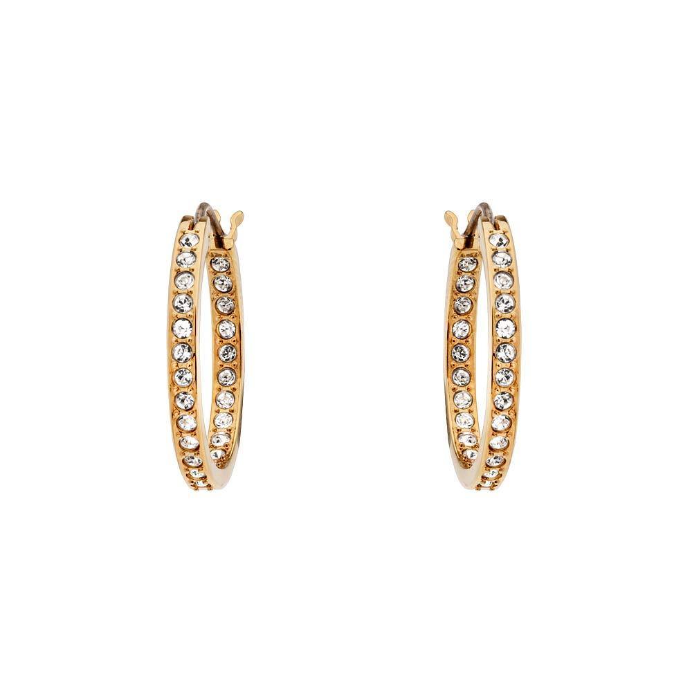 Swarovski Somerset Gold-Plated Hoop Pierced Earrings 1172375 - JOY2ESpree