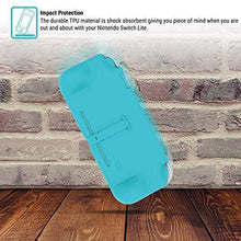 
                        
                          गैलरी व्यूवर में इमेज लोड करें, Orzly Grip Case for Nintendo Switch Lite – Case with Comfort Padded Hand Grips, Kickstand, Pack of Thumb Grips - Turquoise Blue - JOY2ESpree
                        
                      