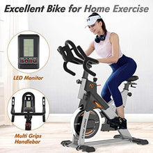 
                        
                          गैलरी व्यूवर में इमेज लोड करें, cycool Exercise Bike Indoor Stationary Cycling Bike with Comfortable Seat Cushion &amp; LCD Monitor for Home Workout Bike Training - JOY2ESpree
                        
                      