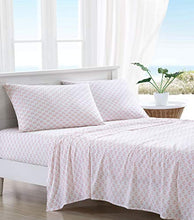 
                        
                          Muat gambar ke penampil Galeri, Tommy Bahama | Flamingle Collection | Bed Sheet Set - Crisp &amp; Cool 100% Washed Cotton Lightweight Bedding, Queen, Pink
                        
                      