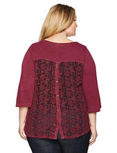 
                        
                          Cargar imagen en el visor de la galería, Jag Jeans Women's Plus Size Wren Tee in Slub Jersey
                        
                      