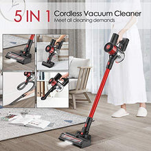 
                        
                          Cargar imagen en el visor de la galería, Cordless Vacuum Cleaner, 5-in-1 Lightweight Stick/Handheld Vacuum Rechargeable, Powerful Suction for Hard Floor - JOY2ESpree
                        
                      