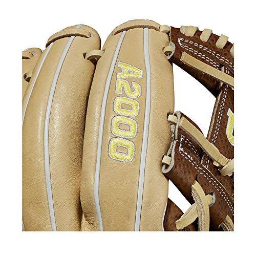 Wilson 2021 A2000 Spin Control 1786 (Infield) - Right Hand Throw,11.5",Blonde, Yellow, WBW100153115, Large - JOY2ESpree