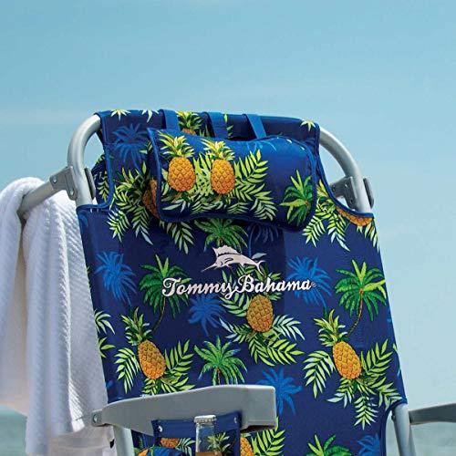 Tommy Bahama Backpack Beach Chairs with One Medium Tote Bag - Pack of 2 - Green - JOY2ESpree