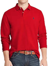 
                        
                          Load image into Gallery viewer, POLO RALPH LAUREN Men's Long Sleeve Mesh Polo Shirt
                        
                      