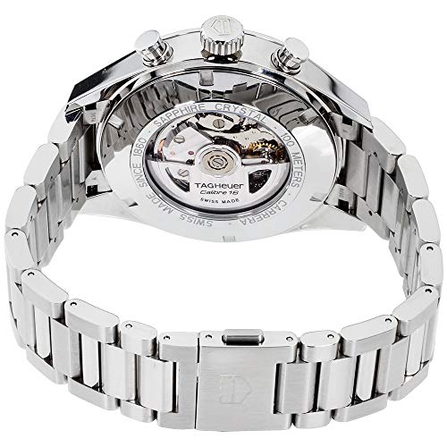 Tag Heuer Carrera Silver Dial Stainless Steel Men's Watch CV2A1AC.BA0738